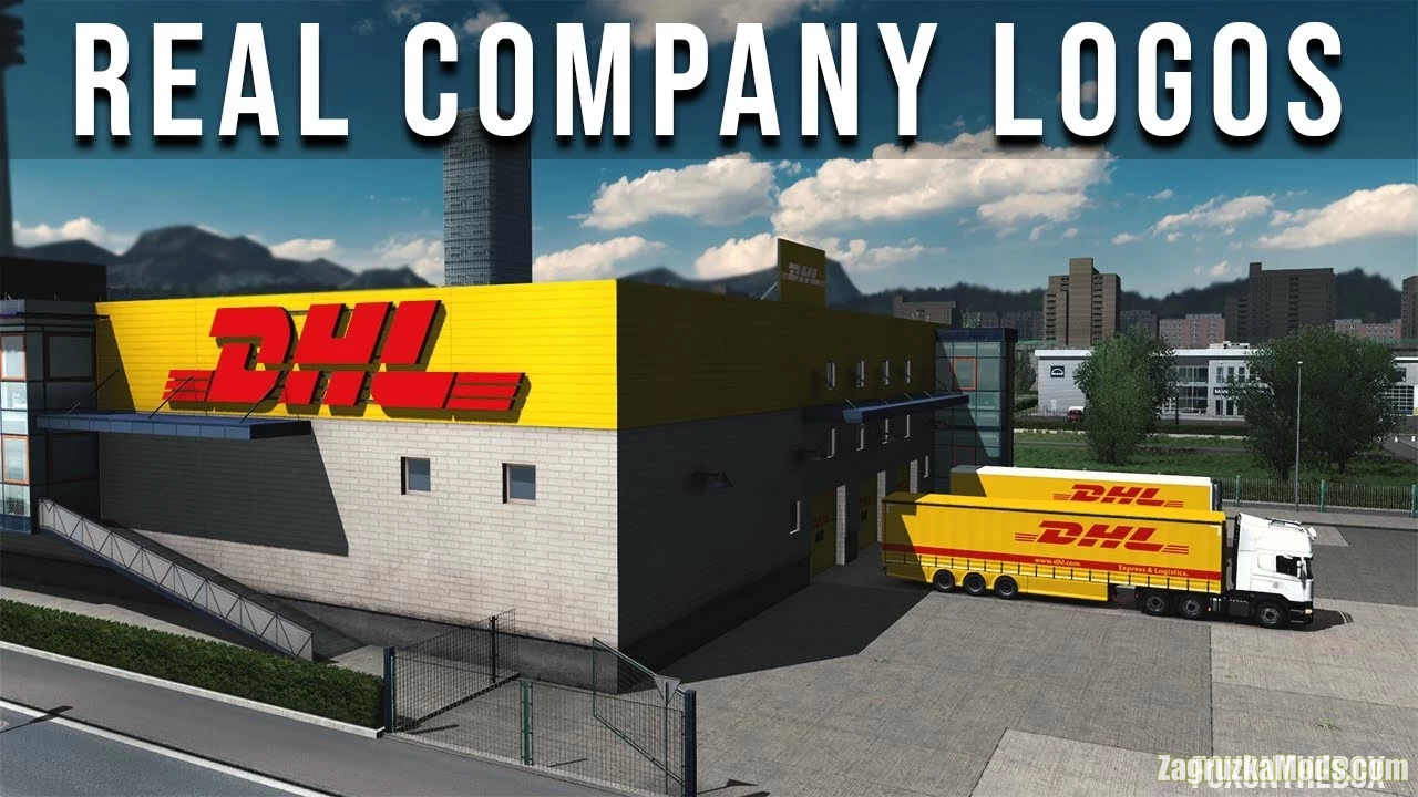 Real Company Logo v1.6 by Schumi (1.43.x) for ETS2