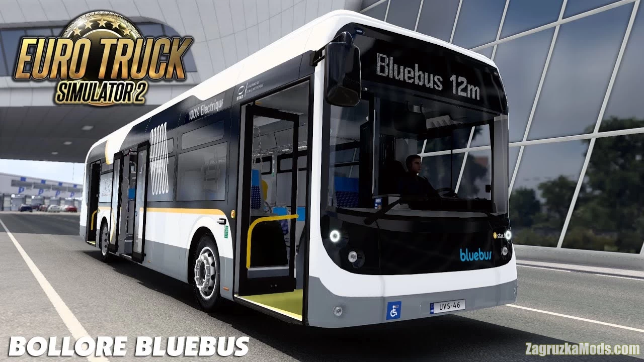 Bollore Bluebus SE + Interior v1.0.13.50 (1.50.x) for ETS2