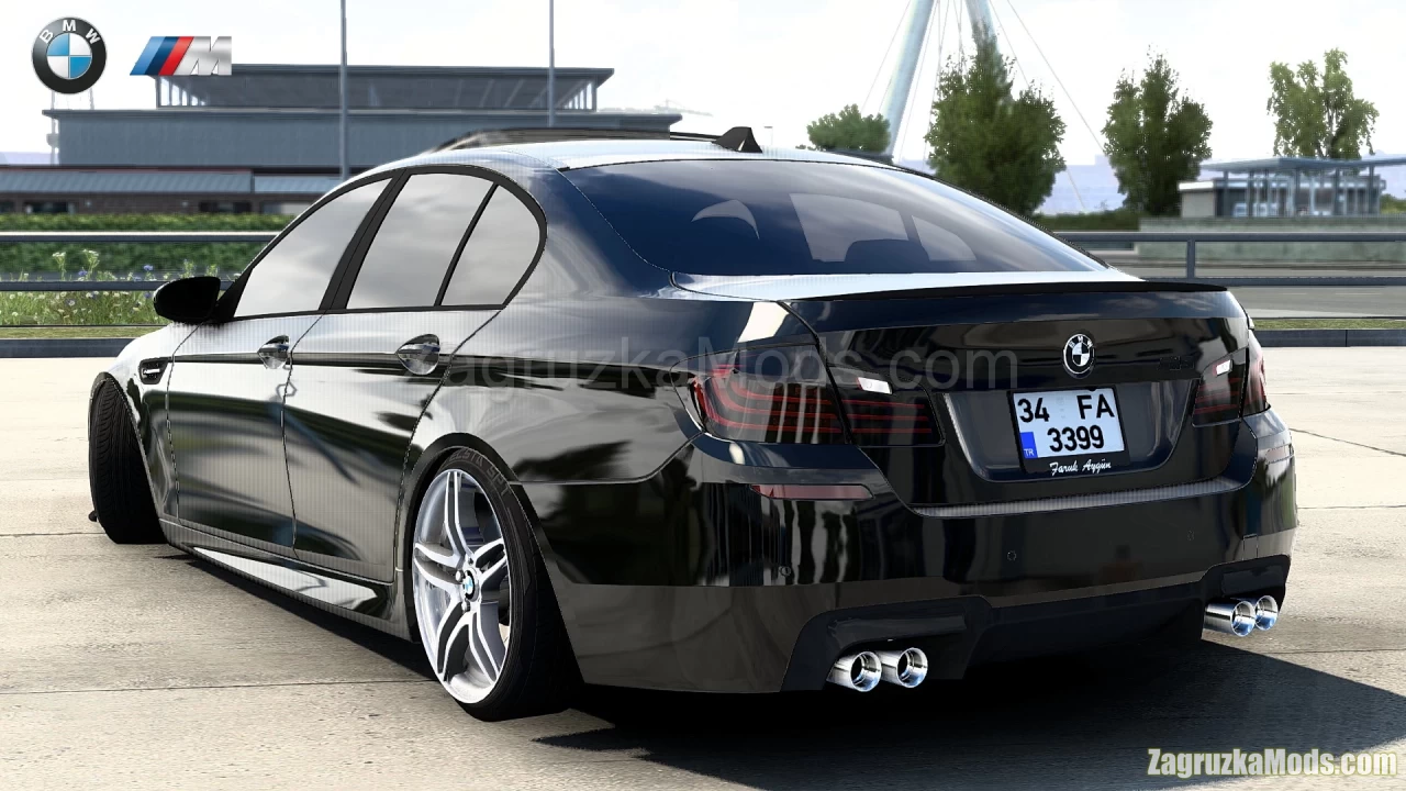 BMW M5 F10 v1.8 By Faruk Aygun (1.45.x) for ATS and ETS2