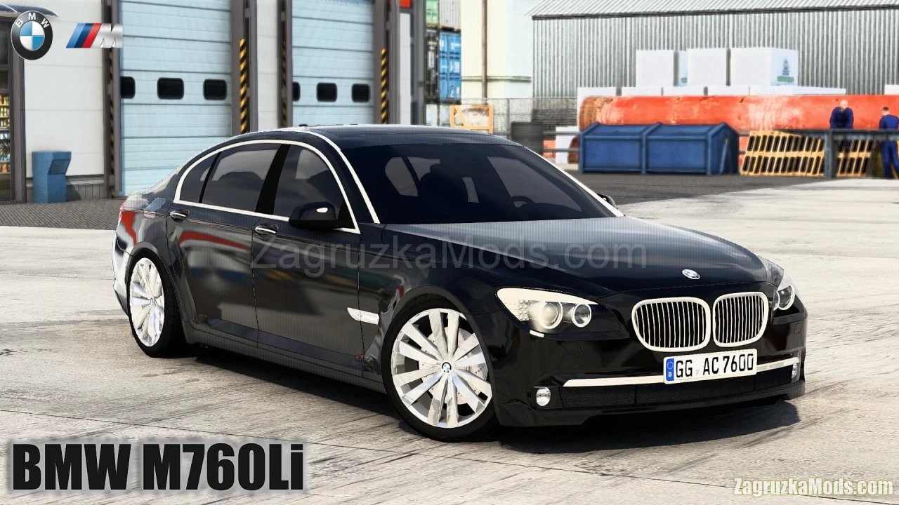BMW M760Li + Interior v2.1 (1.56.x) for ATS and ETS2