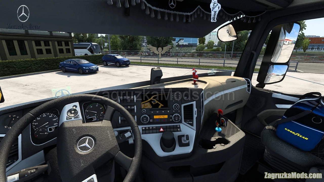 Mercedes Actros MP4 Reworked v3.2 By Schumi (1.46.x) for ETS2