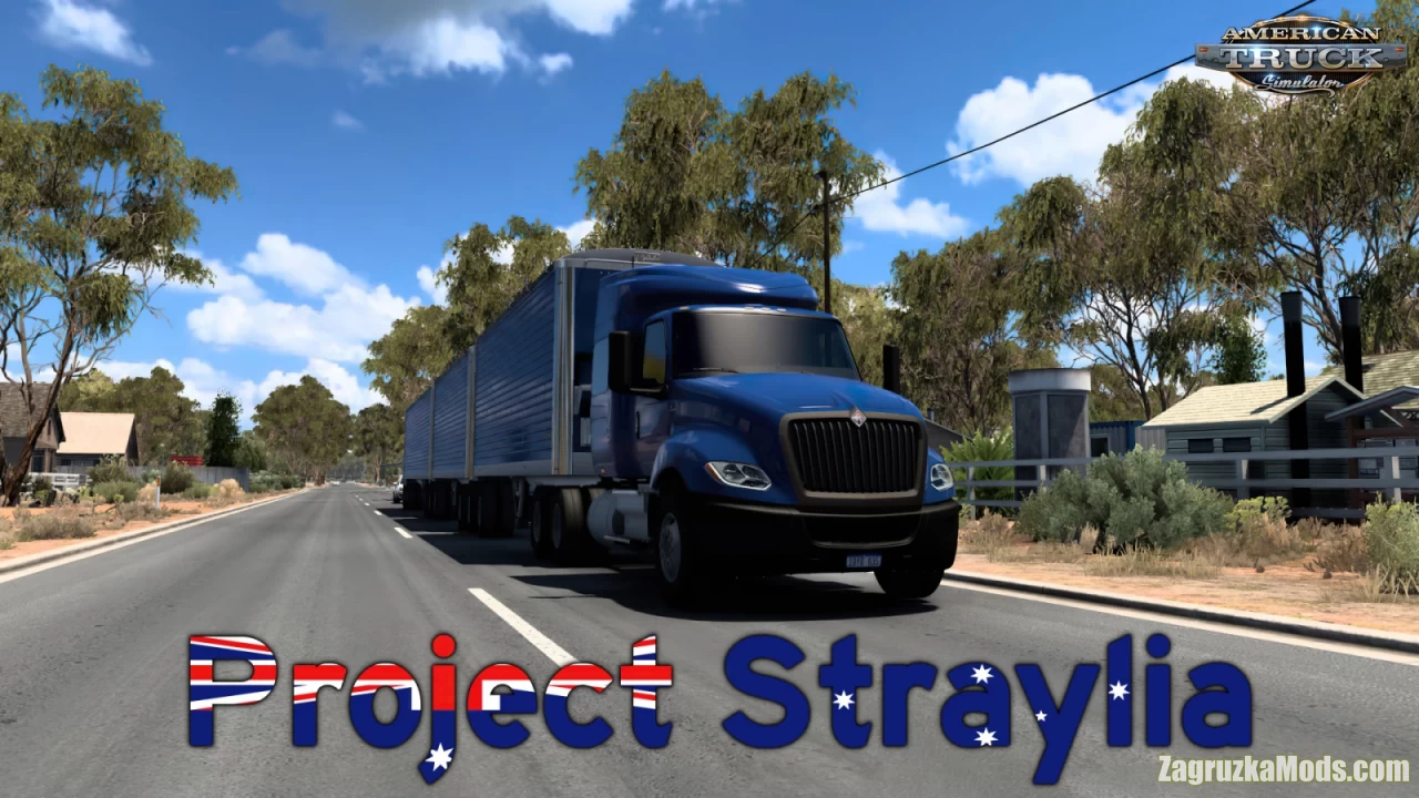 Project Straylia Map v1.1 (1.43.x) for ATS