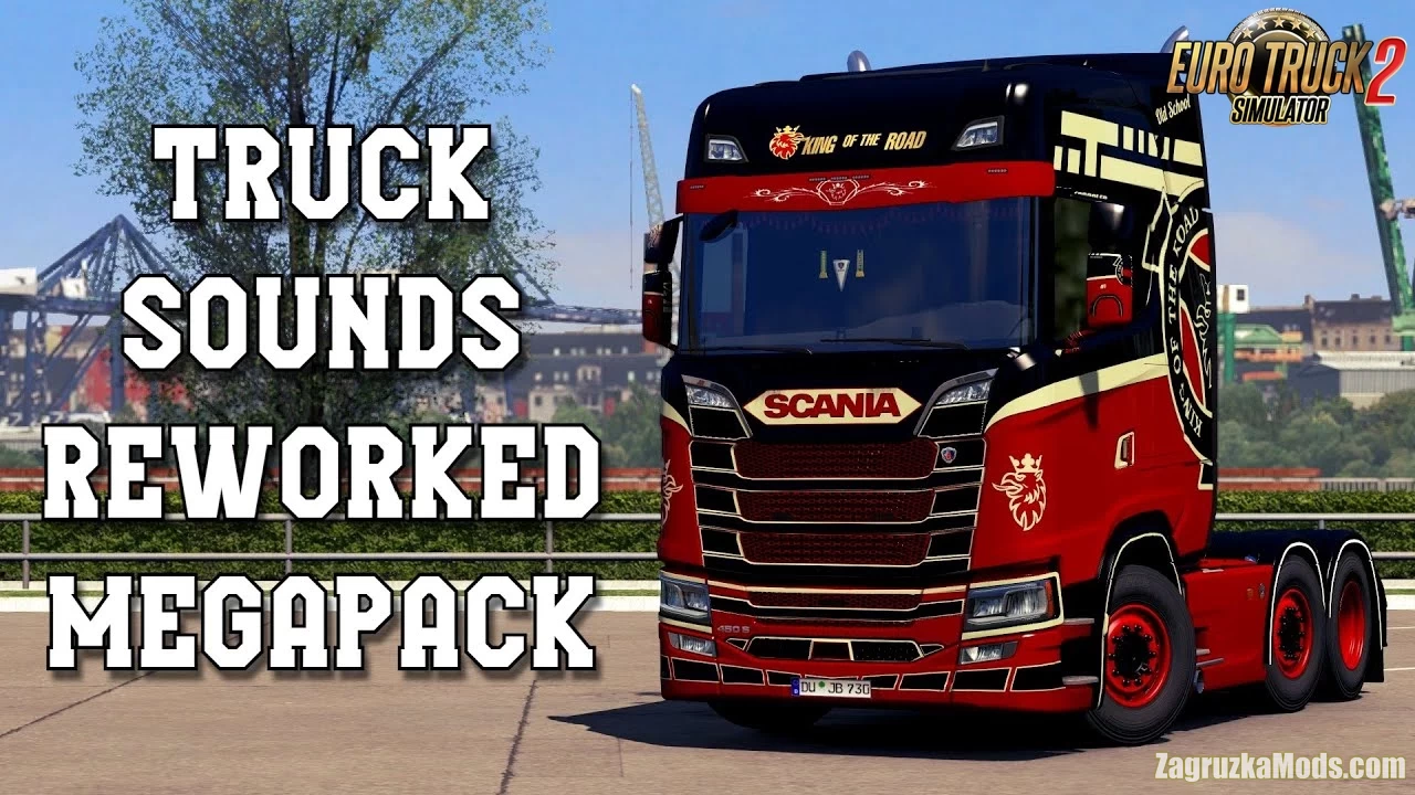 SCS Truck Sounds Reworked MEGAPACK v7.0 (1.43.x) for ETS2