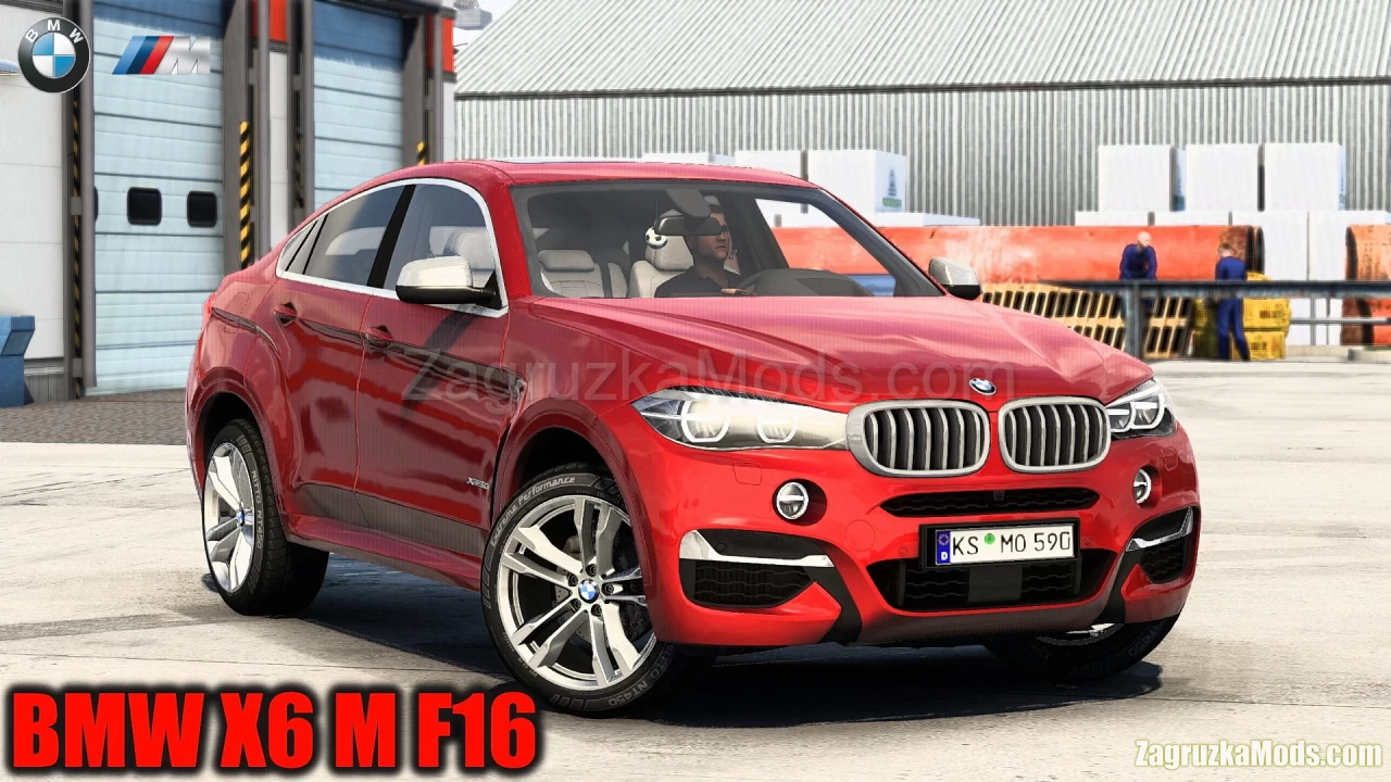 BMW X6 M F16 + Interior v2.9 (1.49.x for ATS and ETS2