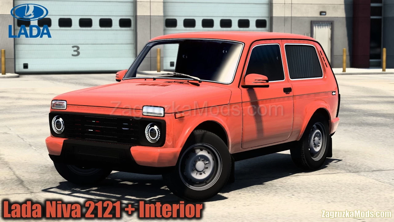 Lada Niva 2121 + Interior v5.8 (1.50.x) for ATS and ETS2