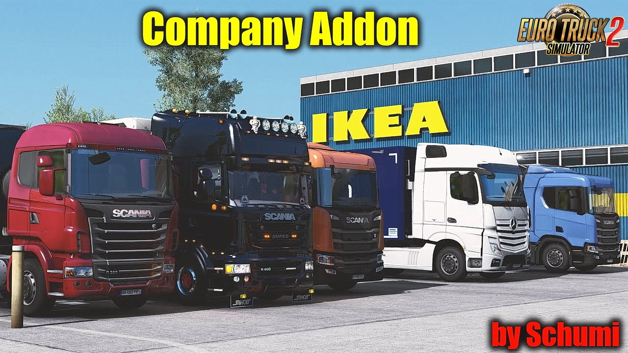 Company Addon v3.6 by Schumi (1.56.x) for ETS2