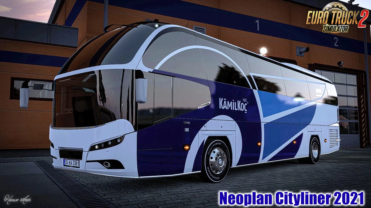 Neoplan Cityliner 2021 + Interior v1.3 (1.53.x) for ETS2