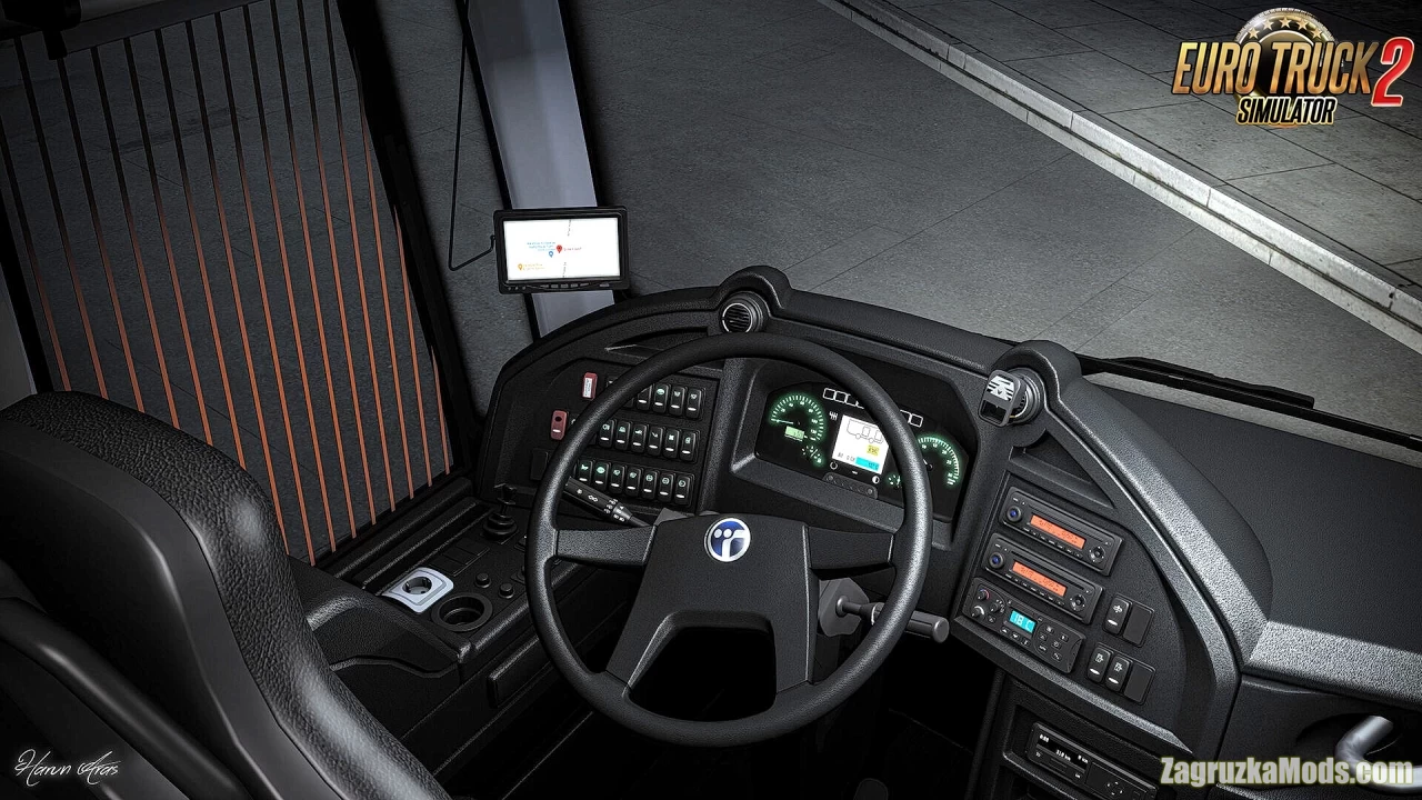 Temsa Safir II Bus + Interior v3.2 (1.58.x) for ETS2