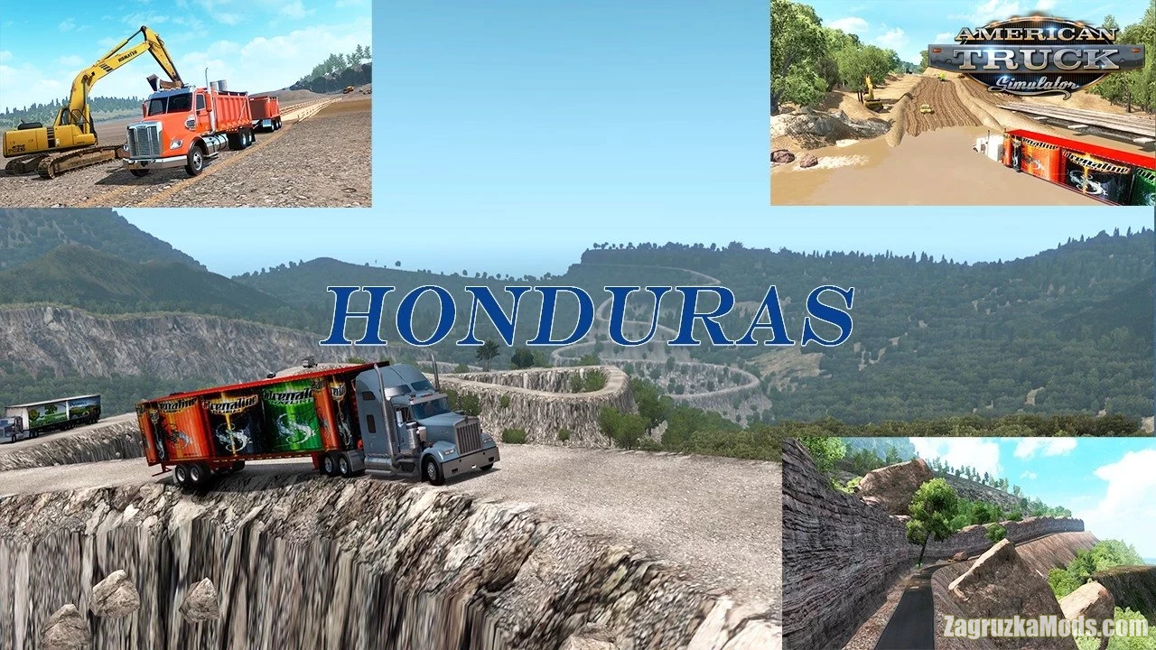 Extreme and Dangerous Roads of Honduras v1.3 (1.41.x) for ATS