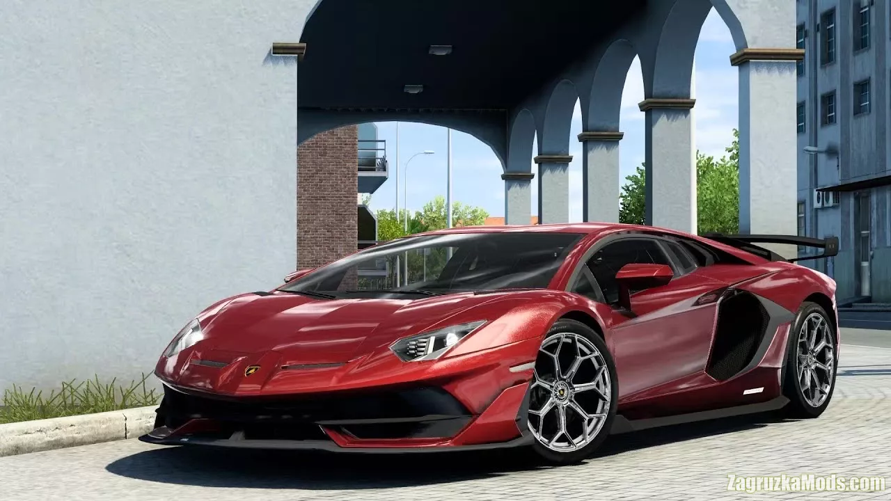Lamborghini Aventador SVJ 2018 v2.1 (1.55.x) for ATS and ETS2