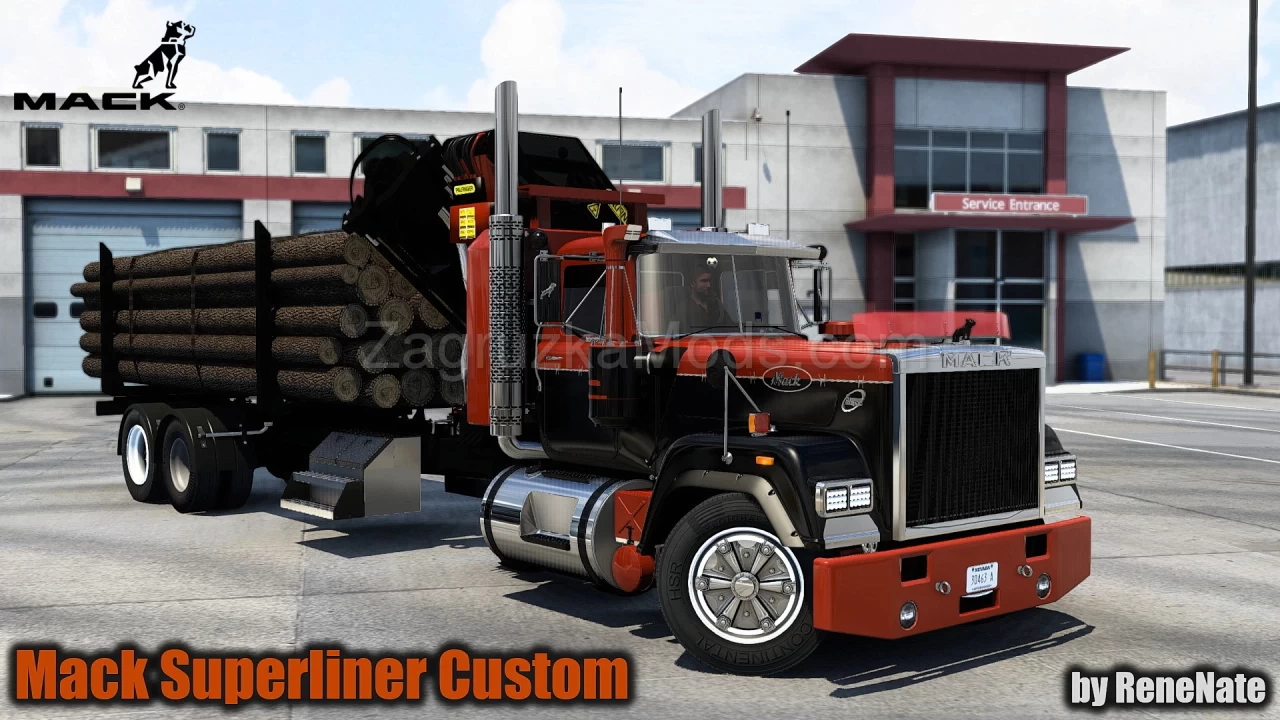 Mack Superliner Custom v1.8 by ReneNate (1.48.x) for ATS