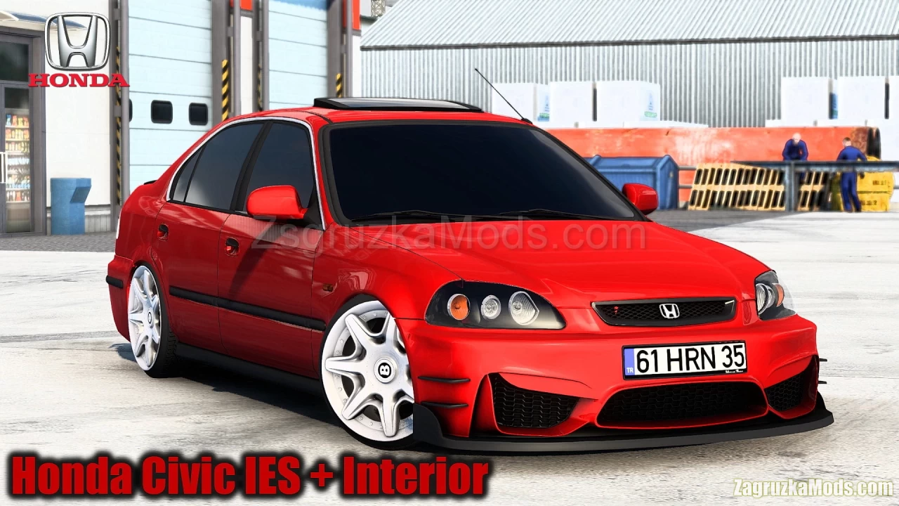 Honda Civic IES + Interior v8.2 (1.42.x) for ATS and ETS2