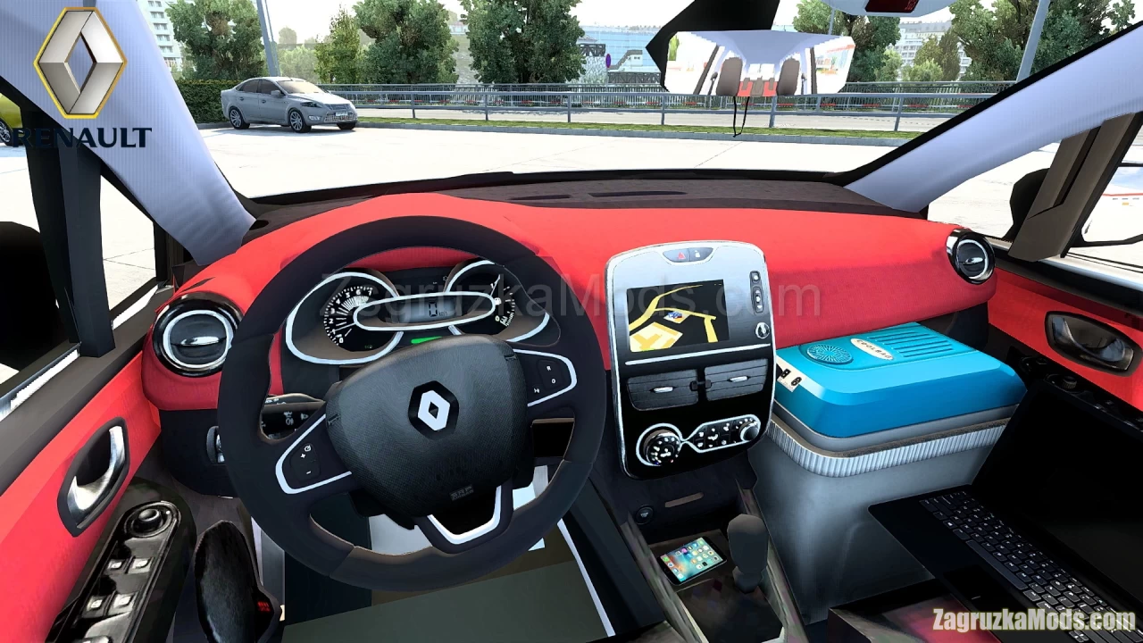 Renault Clio IV + Interior v1.8 (1.42.x) for ATS and ETS2