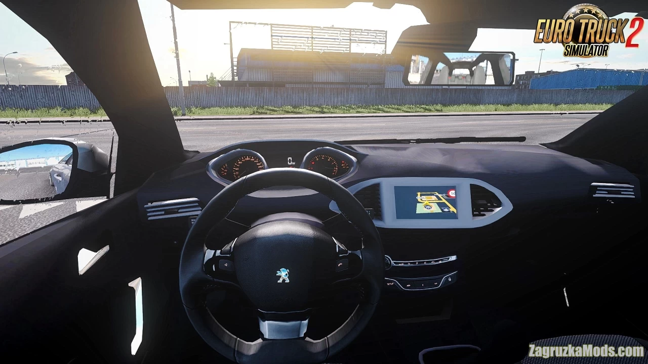 Peugeot 308 2018 + Interior v2.0 (1.46.x) for ATS and ETS2