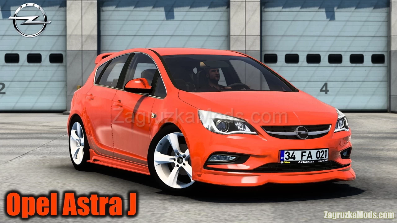 Opel Astra J + Interior v1.140 (1.48.x) for ATS and ETS2
