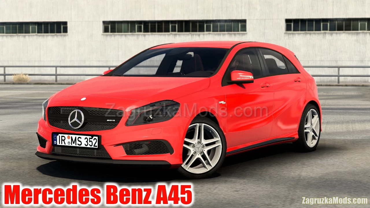 Mercedes Benz A45 + Interior v1.8 (1.42.x) for ATS and ETS2