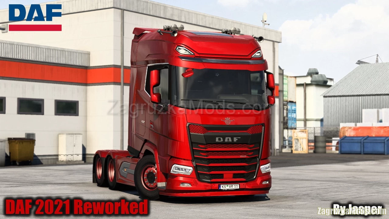 DAF XG 2021 Reworked v1.1.2 (1.49.x) for ETS2