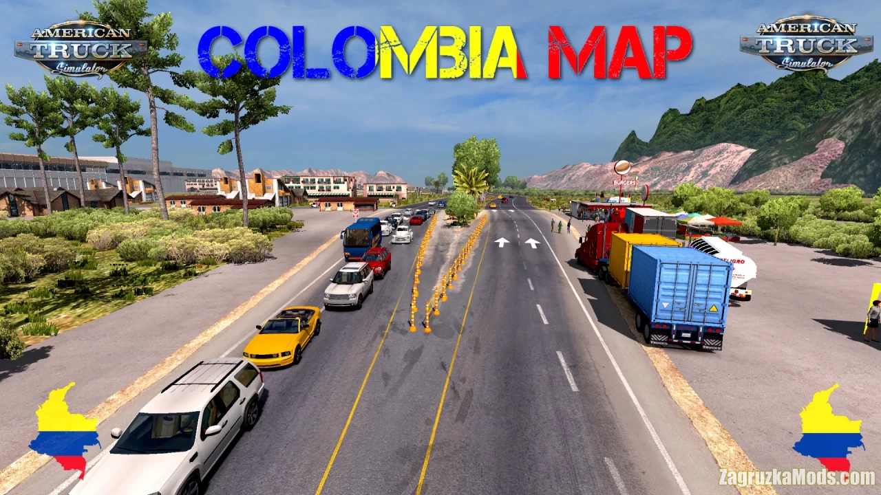 Colombia Map v2.0 (1.36.x) for ATS
