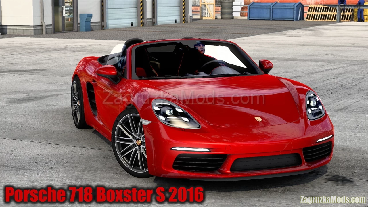 Porsche 718 Boxster S 2016 v1.4 (1.46.x) for ATS and ETS2