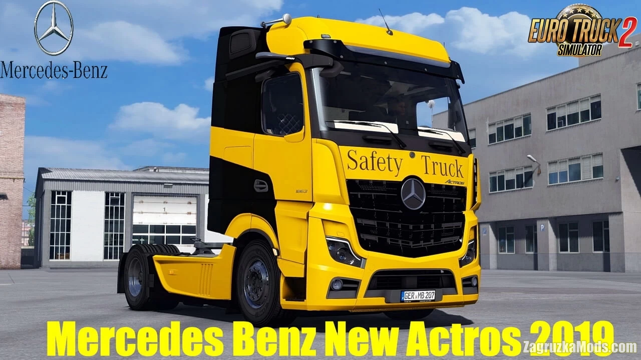 Mercedes Benz New Actros 2019 v2.0 (1.47.x) for ETS2