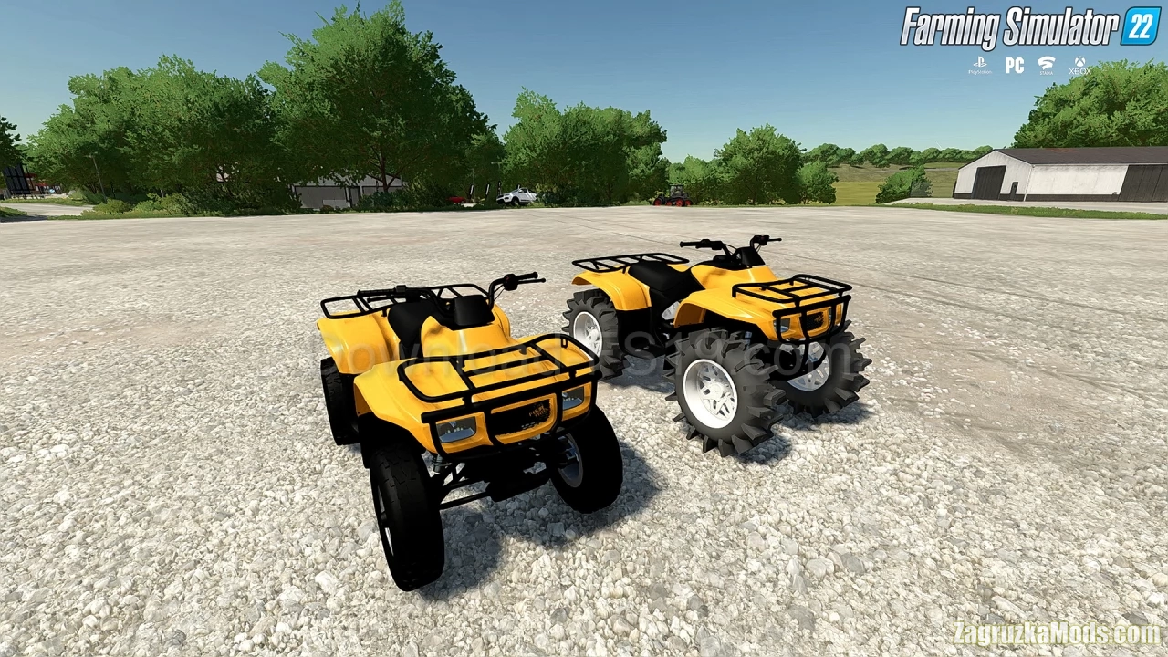 Honda FourTrax Recon 2001 ATV v1.0 for FS22