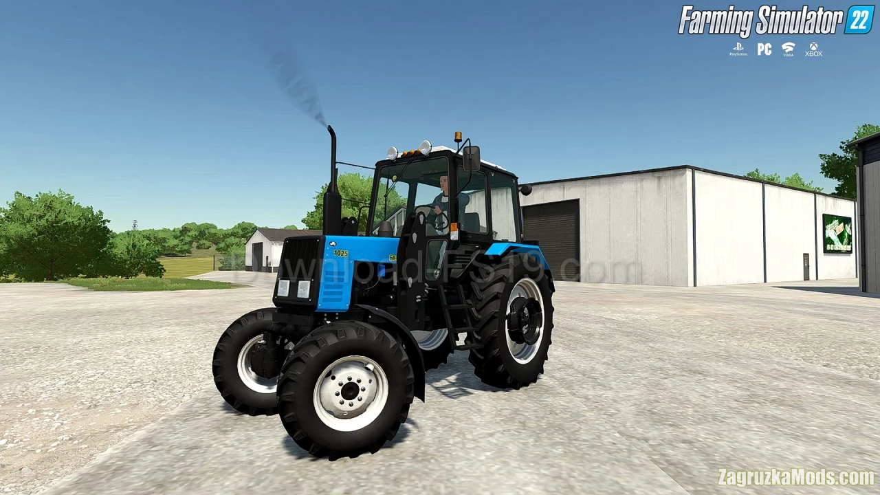 MTZ 1025 Belarus Tractor v0.2 for FS22