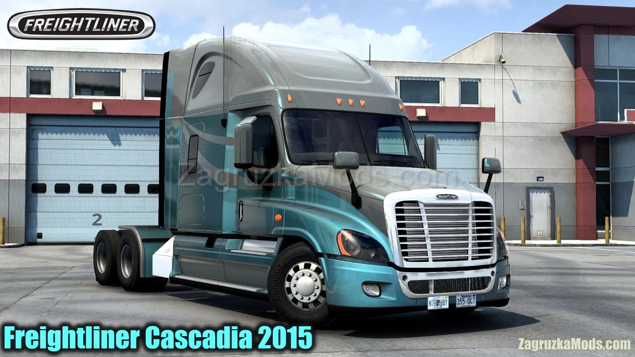 Freightliner Cascadia 2015 + Interior v1.0 (1.43.x) for ATS