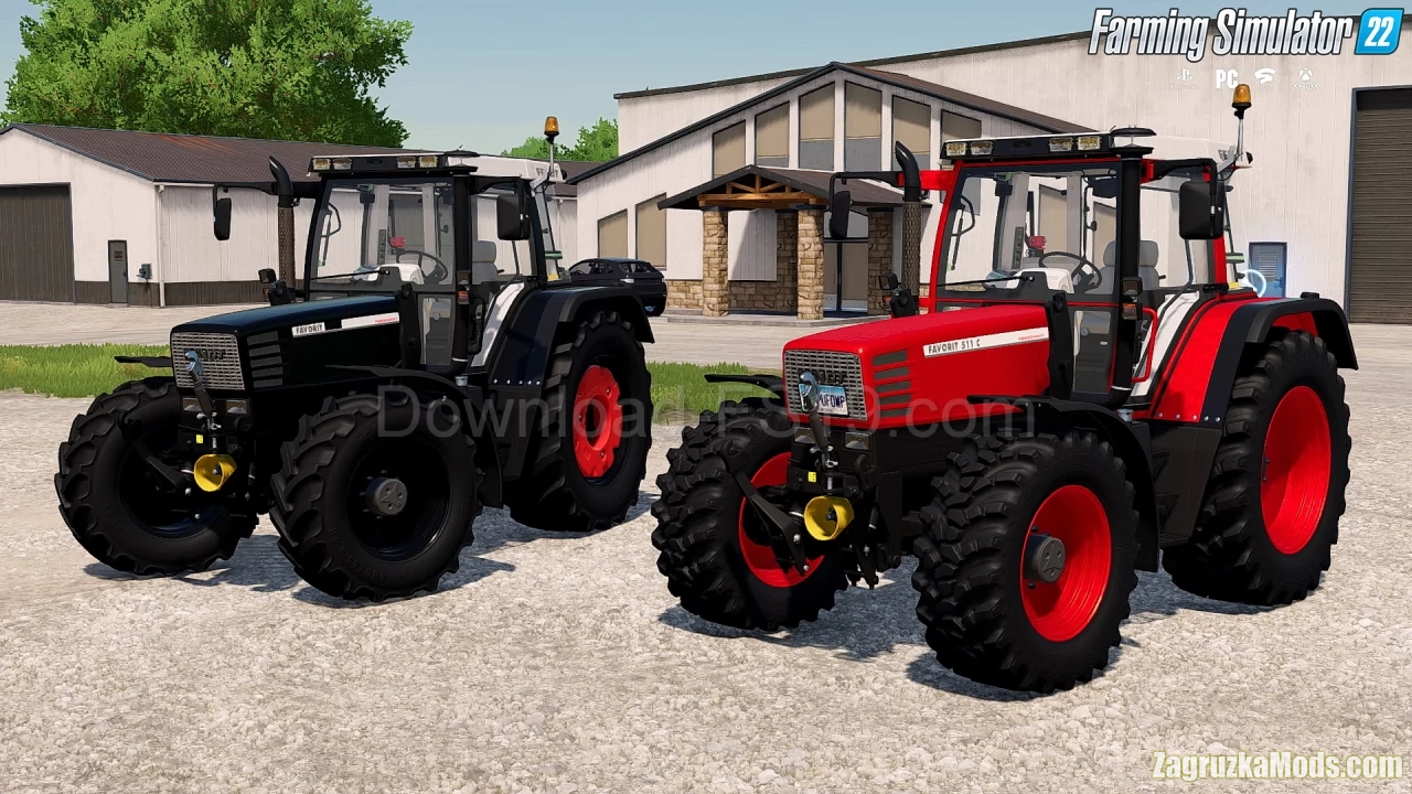 Fendt 500 Favorit Tractor v1.0 By Raser0021 for FS22