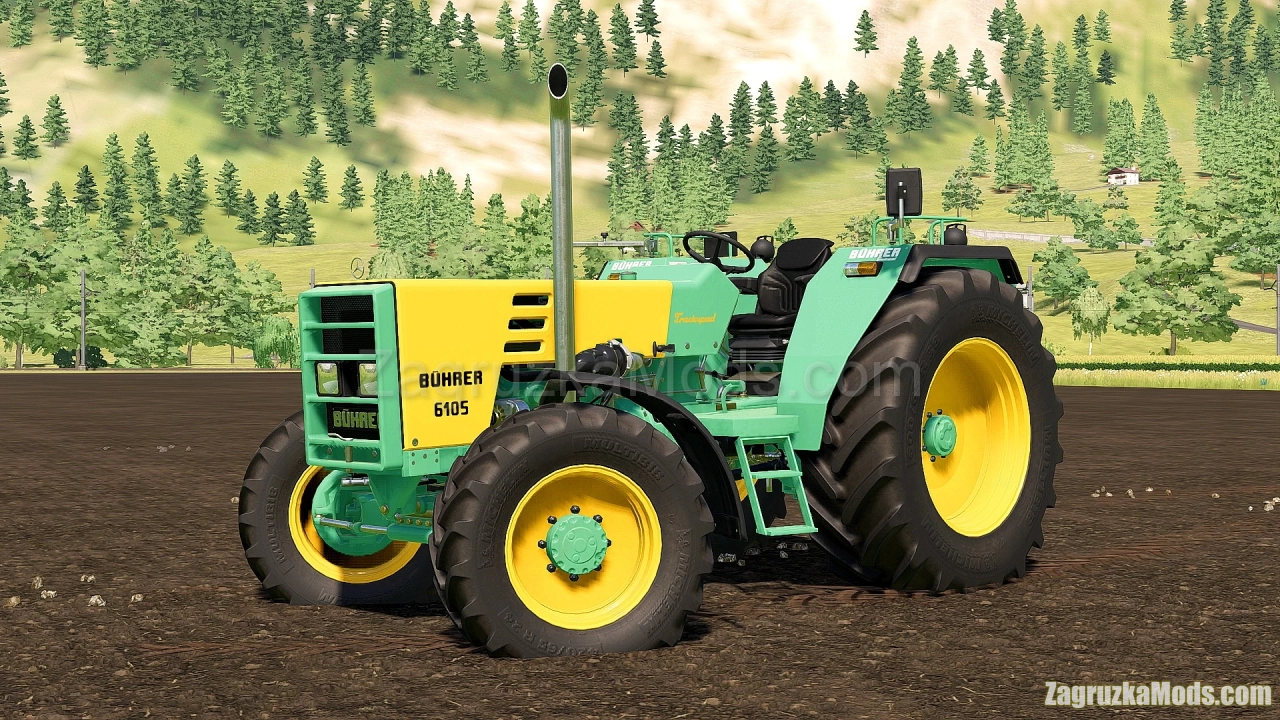 Buhrer 6105 Turbo Tractor v1.0 for FS22