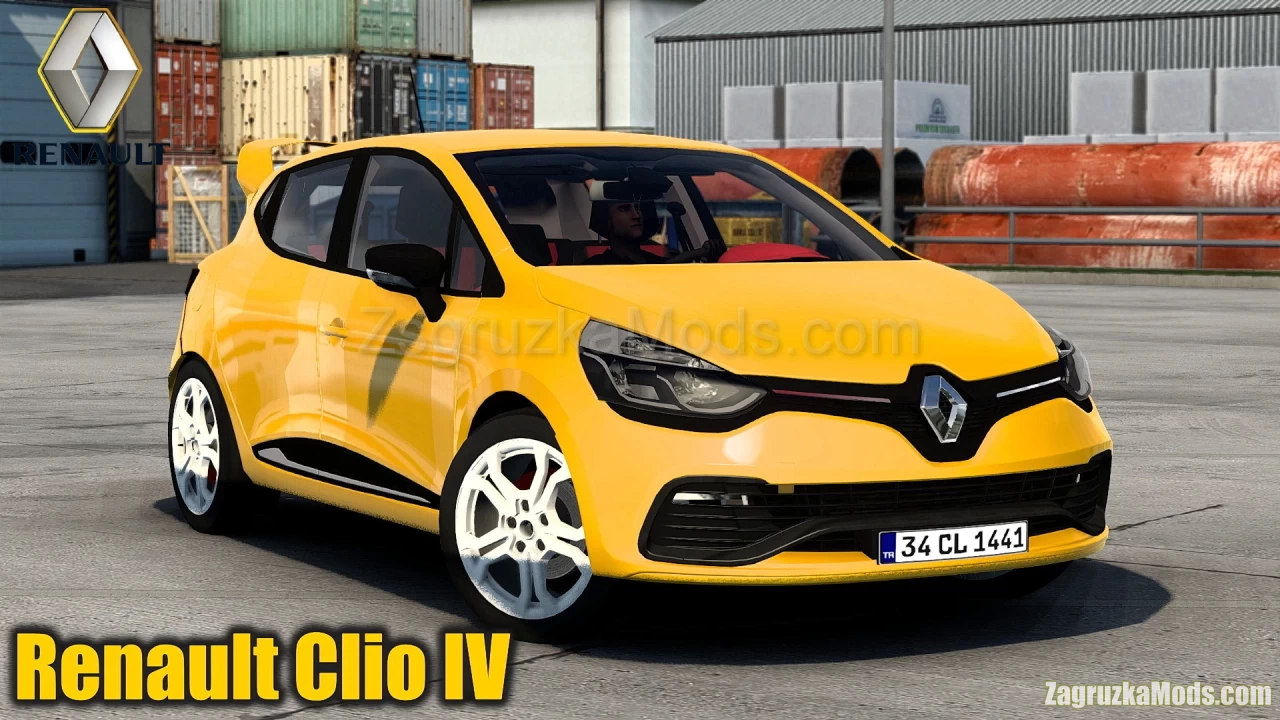 Renault Clio IV + Interior v1.8 (1.42.x) for ATS and ETS2