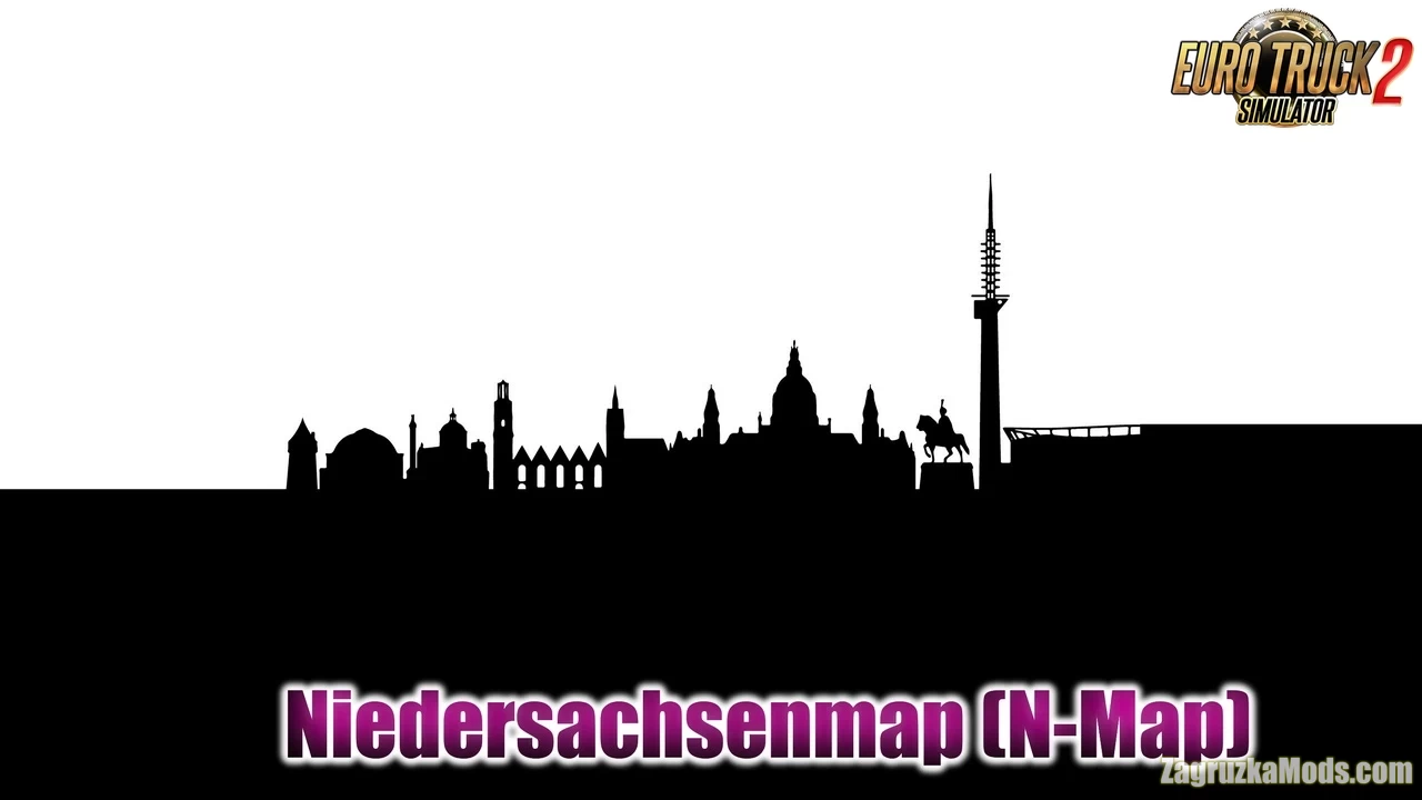 Niedersachsenmap (N-Map) v3.4 (1.53.x) for ETS2