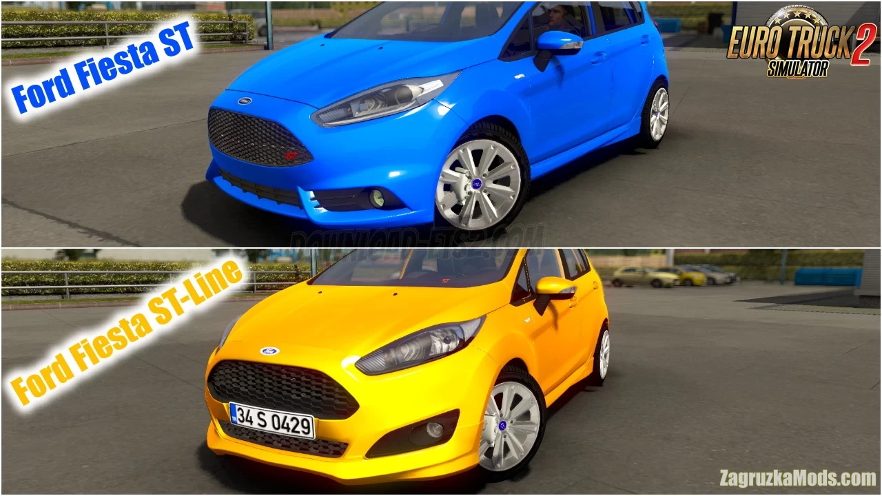 Ford Fiesta ST & ST-Line v1R160 (1.57.x) for ATS and ETS2