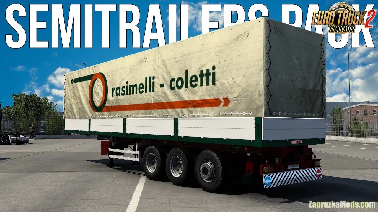 Semitrailers Pack by Ralf84 v2.0 (1.52.x) for ETS2