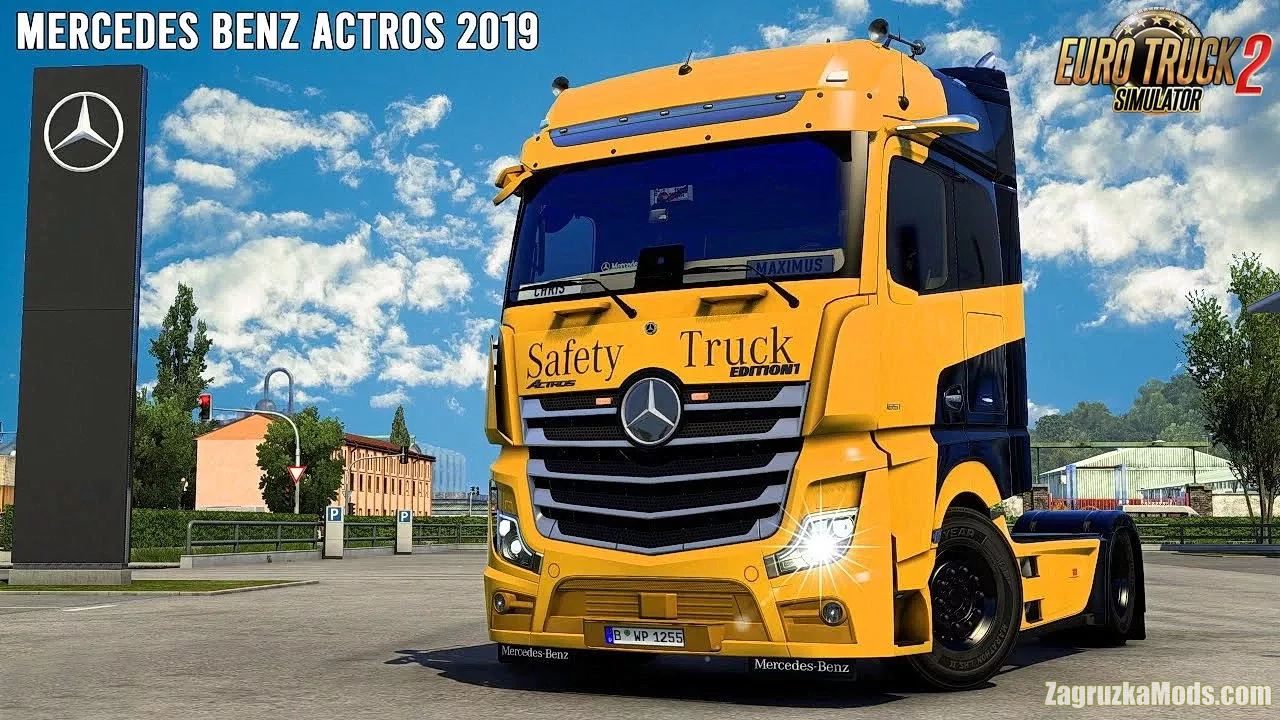 Mercedes Benz New Actros 2019 v2.0 (1.52.x) for ETS2