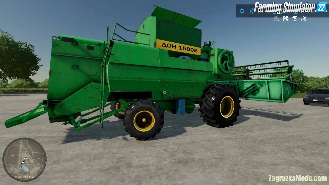 DON-1500B Combine v0.1 for FS22
