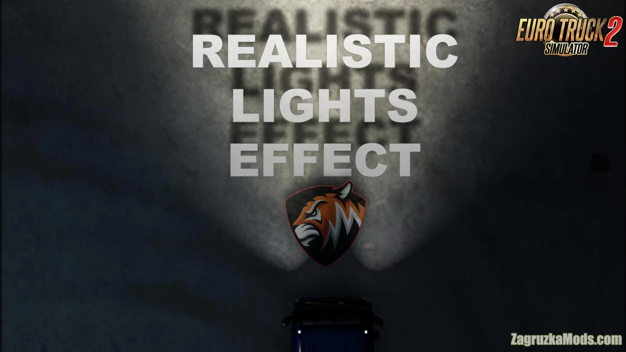 Realistic Lights Effect v2.4.5 (1.48.x) for ETS2