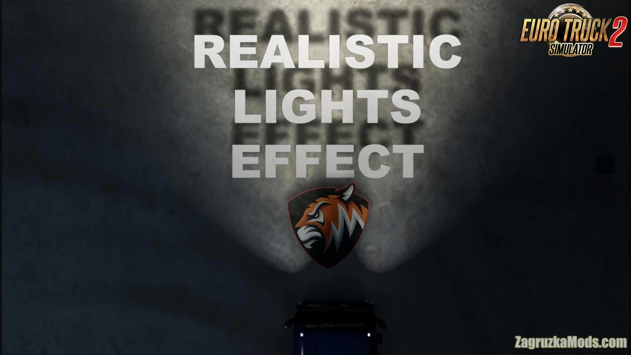 Realistic Lights Effect v2.4.9.3 (1.52.x) for ETS2