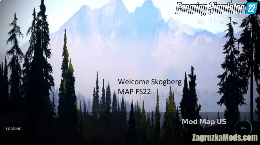 Skogberg Map v1.0 for FS22