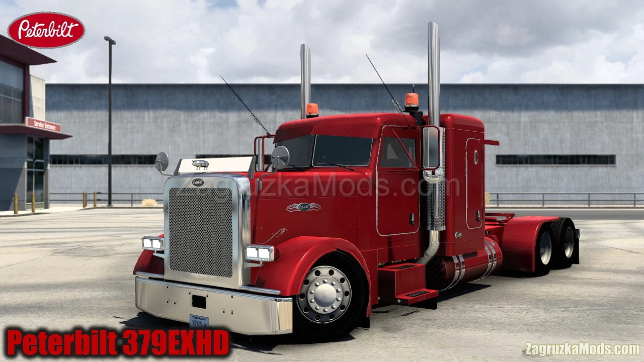 Peterbilt 379EXHD Truck + Interior v4.6 (1.43.x) for ATS