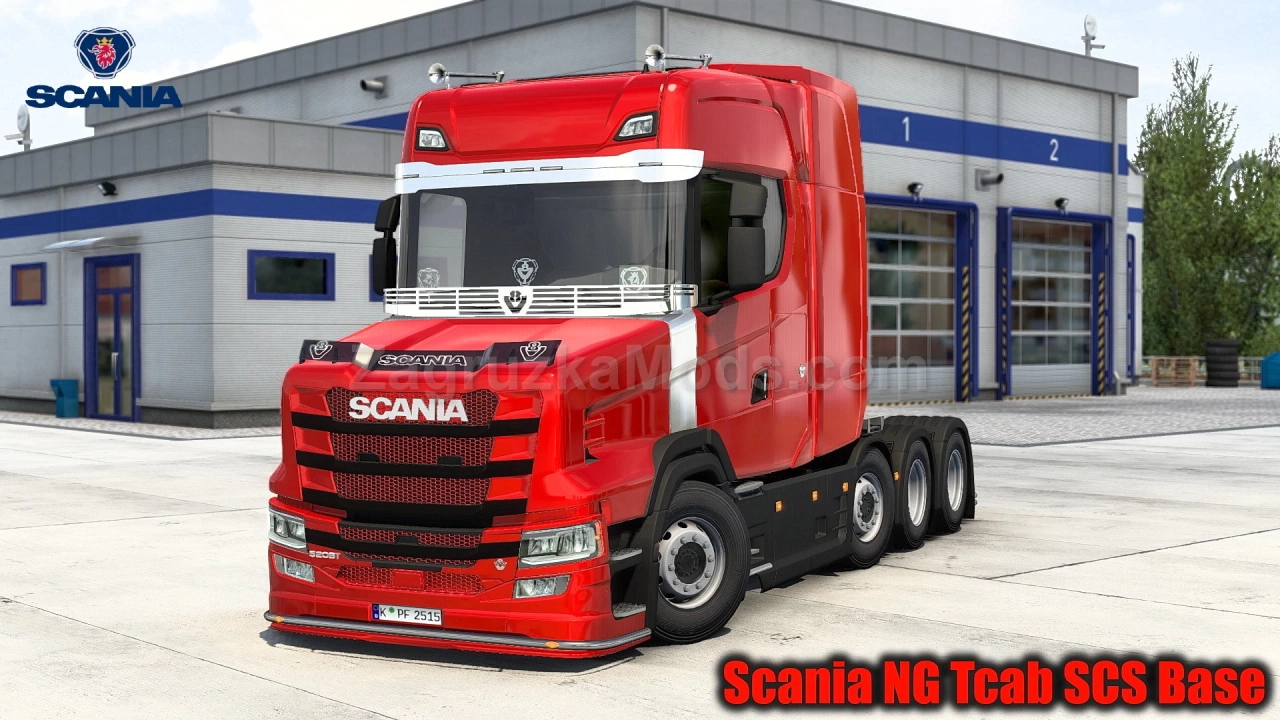 Scania NG Tcab SCS Base v1.4.4 by Azorax (1.48.x) for ETS2