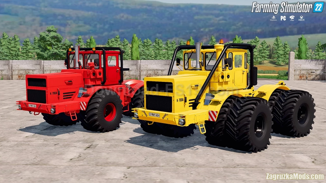 Kirovets K700A v1.0 Tractor for FS22