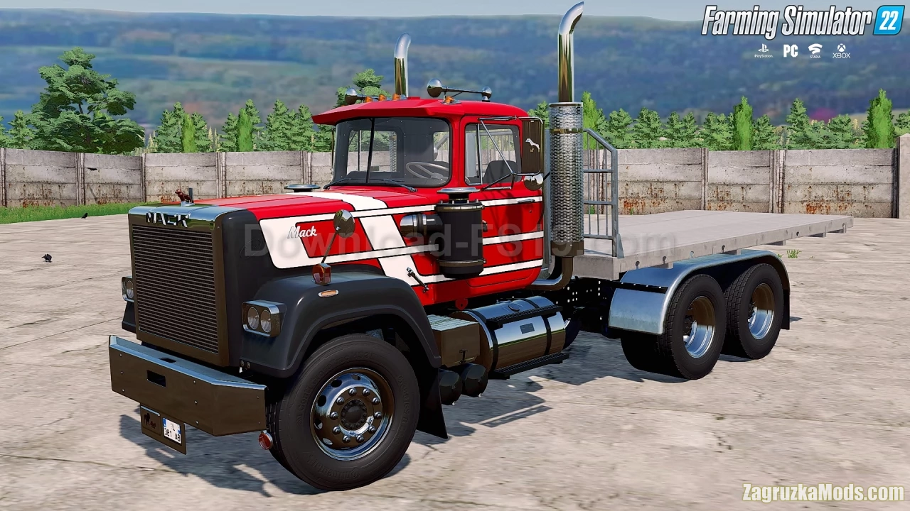 MACK Super Liner 6x4 + Autoload Function v1.2 for FS22