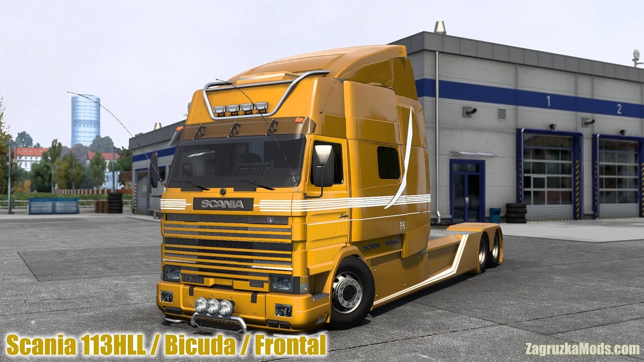 Scania 113HLL / Bicuda / Frontal v1.0 (1.43.x) for ATS and ETS2