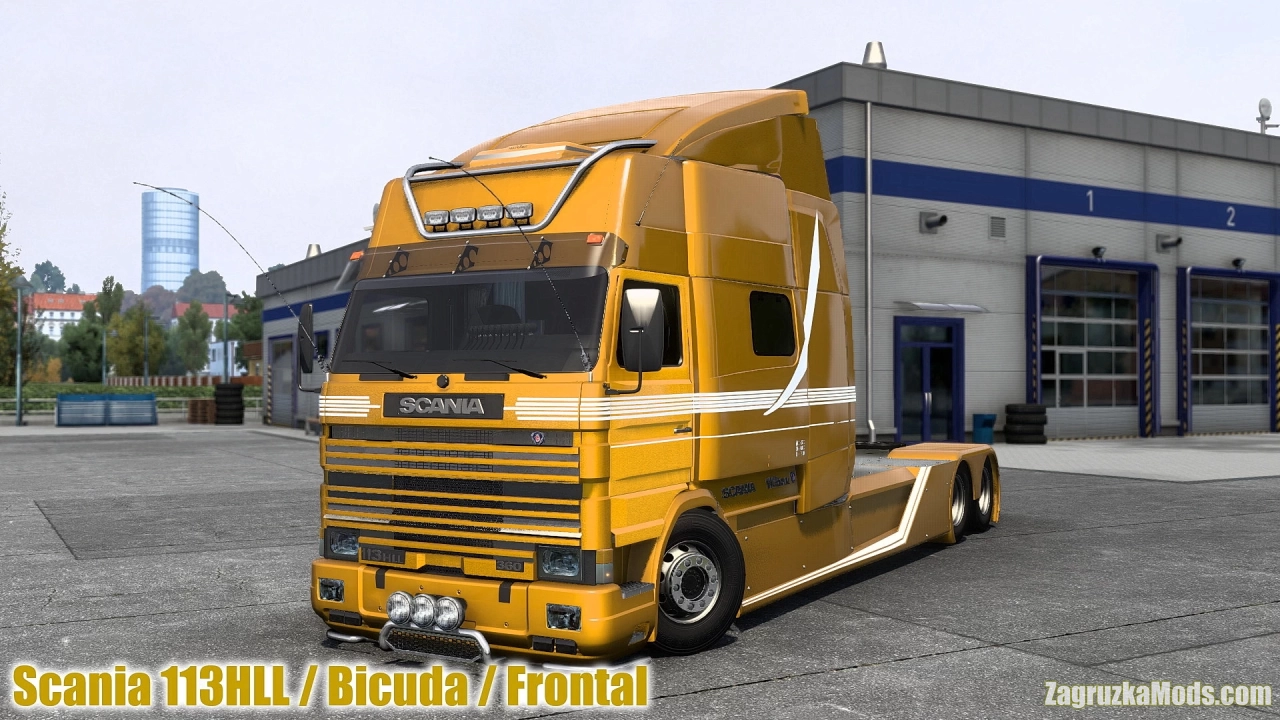 Scania 113HLL / Bicuda / Frontal v1.2 (1.50.x) for ATS and ETS2