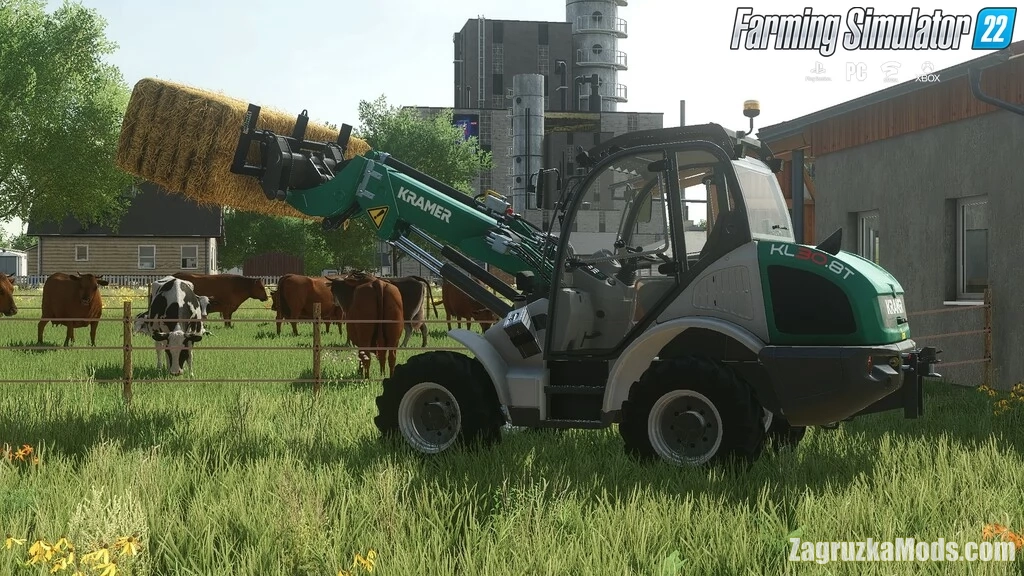 Kramer KL30.8T Telescopic Loader v1.0 for FS22 Kramer KL30.8T Telescopic Loader v1.0 for FS22