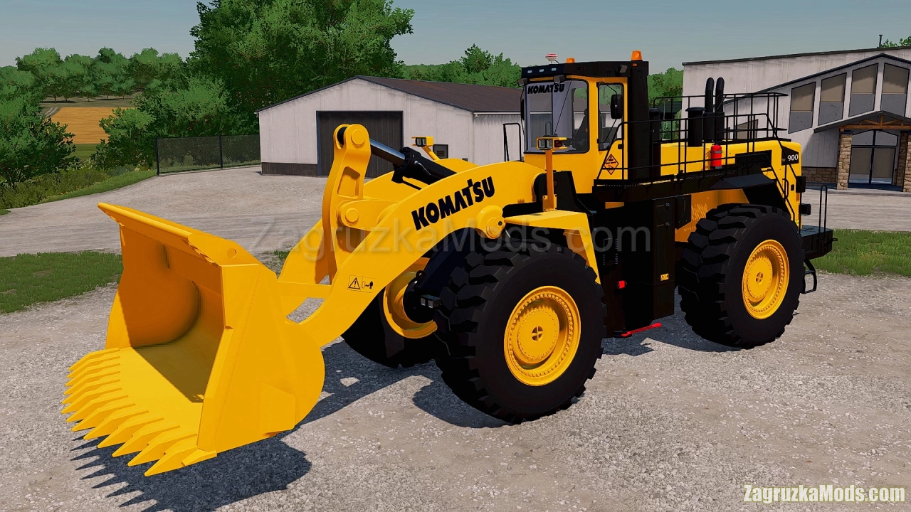 Komatsu WA-900 Mining Loader v1.0 for FS22 Komatsu WA-900 Mining Loader v1.0 for FS22