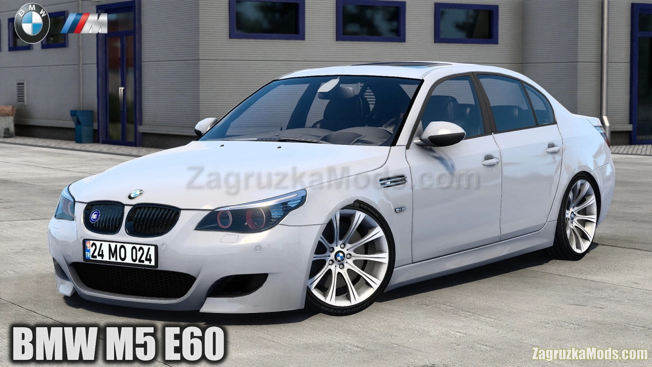 BMW M5 E60 + Interior v1.5 (1.49.x) for ATS and ETS2 BMW M5 E60 + Interior v1.5 (1.49.x) for ATS and ETS2