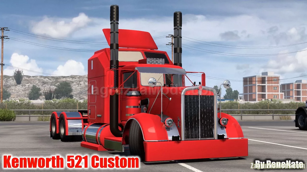 Kenworth 521 Custom v1.5a By ReneNate (1.48.x) for ATS