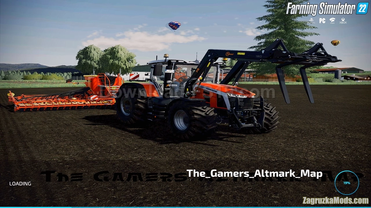 The Gamers Altmark Map v1.1.1 for FS22