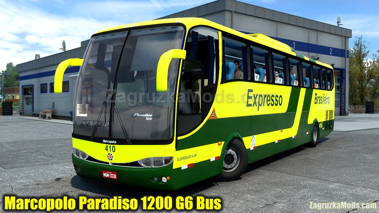 Marcopolo Paradiso 1200 G6 Bus v2.5 (1.43.x) for ETS2